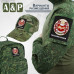Шеврон на липучке «Герб Республики Хакасии». Размер 100х85 мм. 