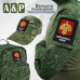 Шеврон на липучке «Герб Республики Коми». Размер 100х85 мм. 